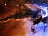 星空中闪亮的星星