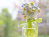 小清新雏菊插花