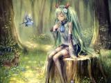 歇息的初音未来