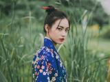 冷酷的和服女孩