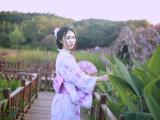 粉色和服少女