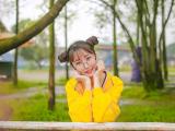 可爱的元气少女