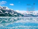 2016年9月雪山日历