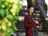 麻花辫美女