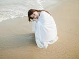 海边清新女生