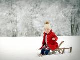 雪地里的萌娃