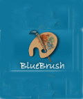 蓝色笔刷涂鸦软件 Bluebrush