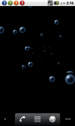 飞来的星空气泡