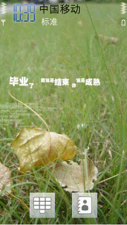 毕业了