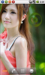 水波动感美女