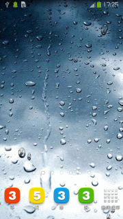 流动雨滴