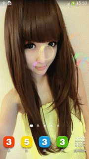 可爱美女
