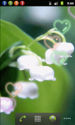 小清新风铃花